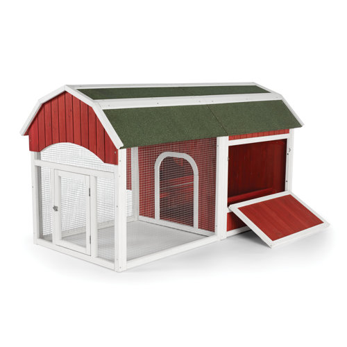 Tucker Murphy Pet™ Kai 27 Square Feet Chicken Coop with Chicken Run For